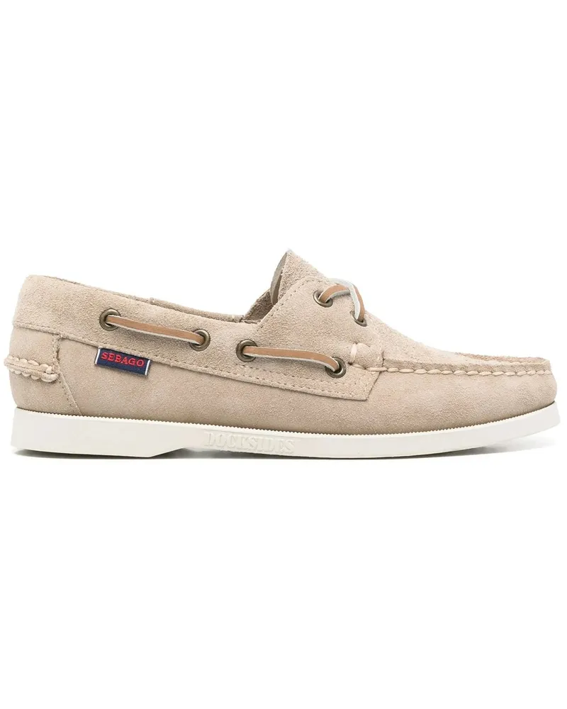 Sebago Portland Flesh Out Woman Beige