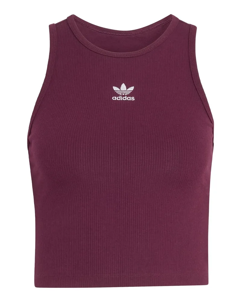 adidas Ess Rib Tank Bordeaux Rot