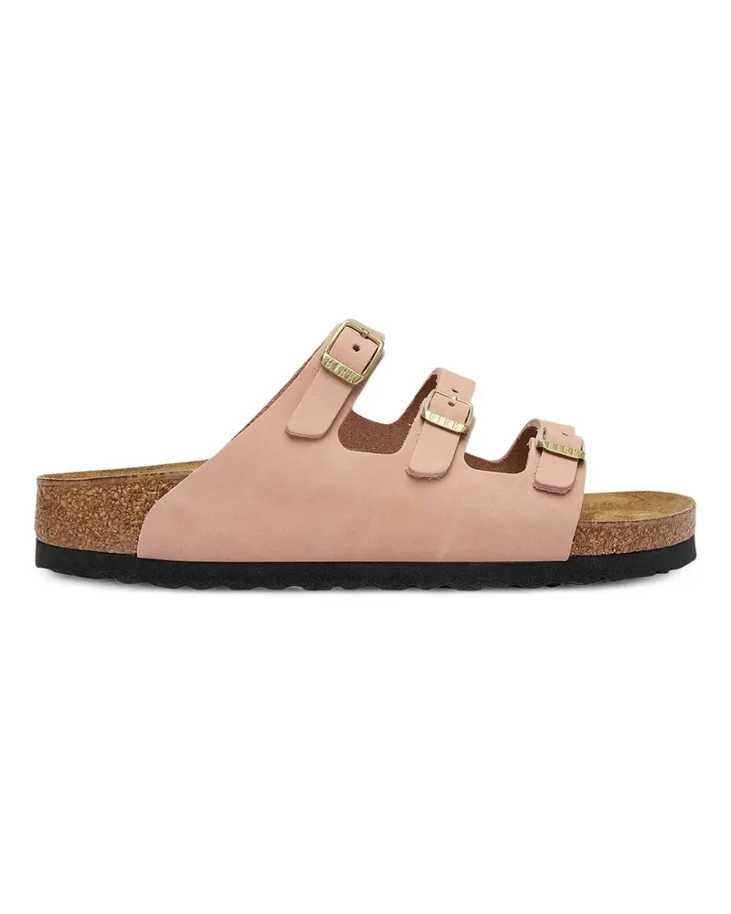 Birkenstock Florida Soft Pink, Nubuck Leather Rose