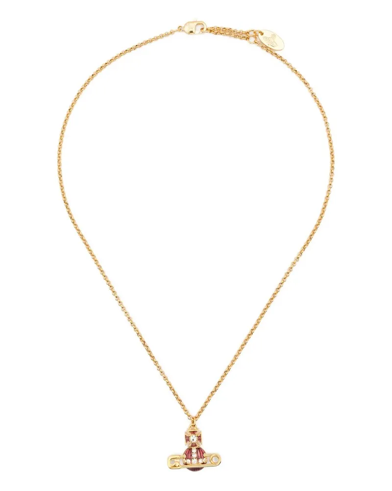 Vivienne Westwood Kitty Pendant Gold