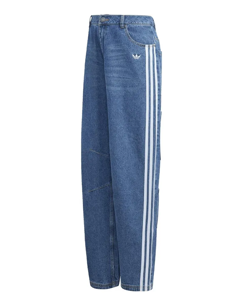 adidas Baggy Denim Blau