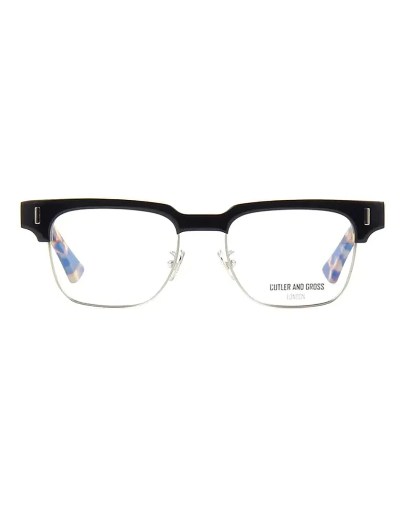 Cutler and Gross Metall Acet Fram Brillen Schwarz