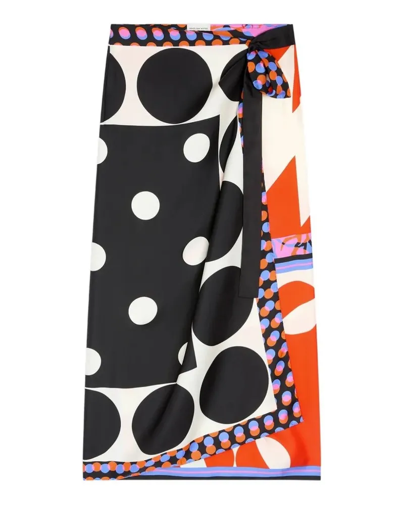 Dries van Noten Scarfy Long 3060 W.w.skirt Desd Grau