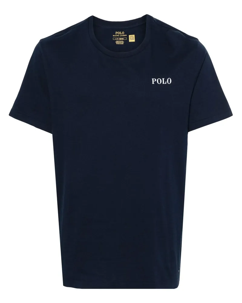 Ralph Lauren S/s Crew-sleep-top 714931650005 Blau