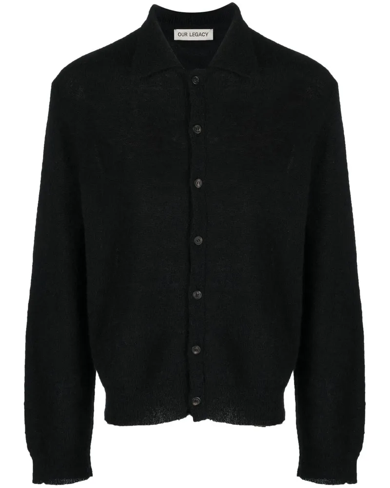 Our Legacy Evening Polo Schwarz