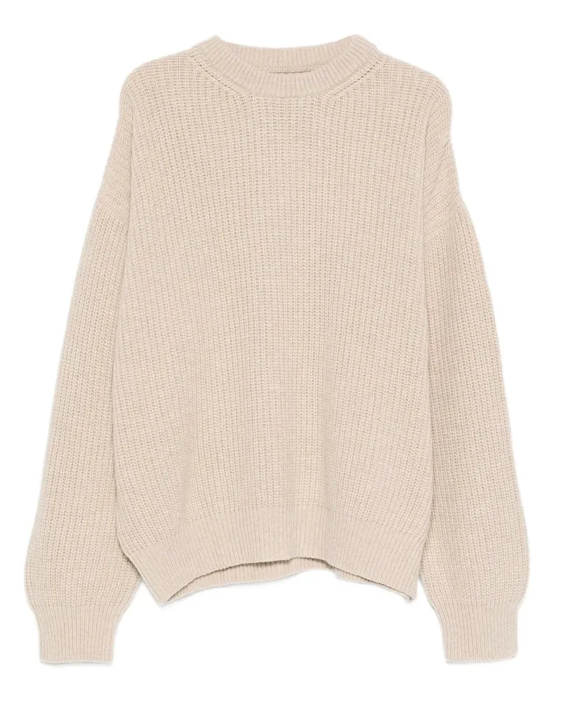 LC23 Rib Stictch Sweater Beige