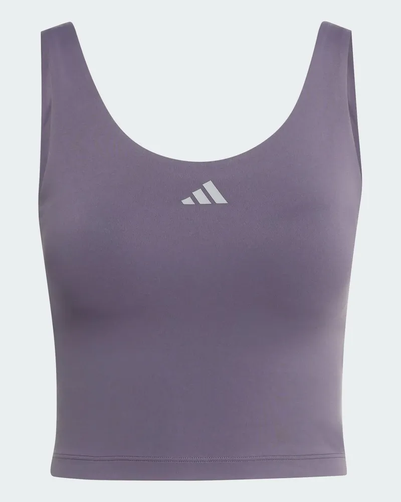 adidas w 3ss Tank Violett