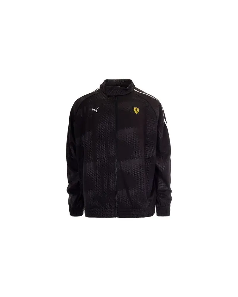 Puma Ferrari t7 Oversized Jkt Schwarz