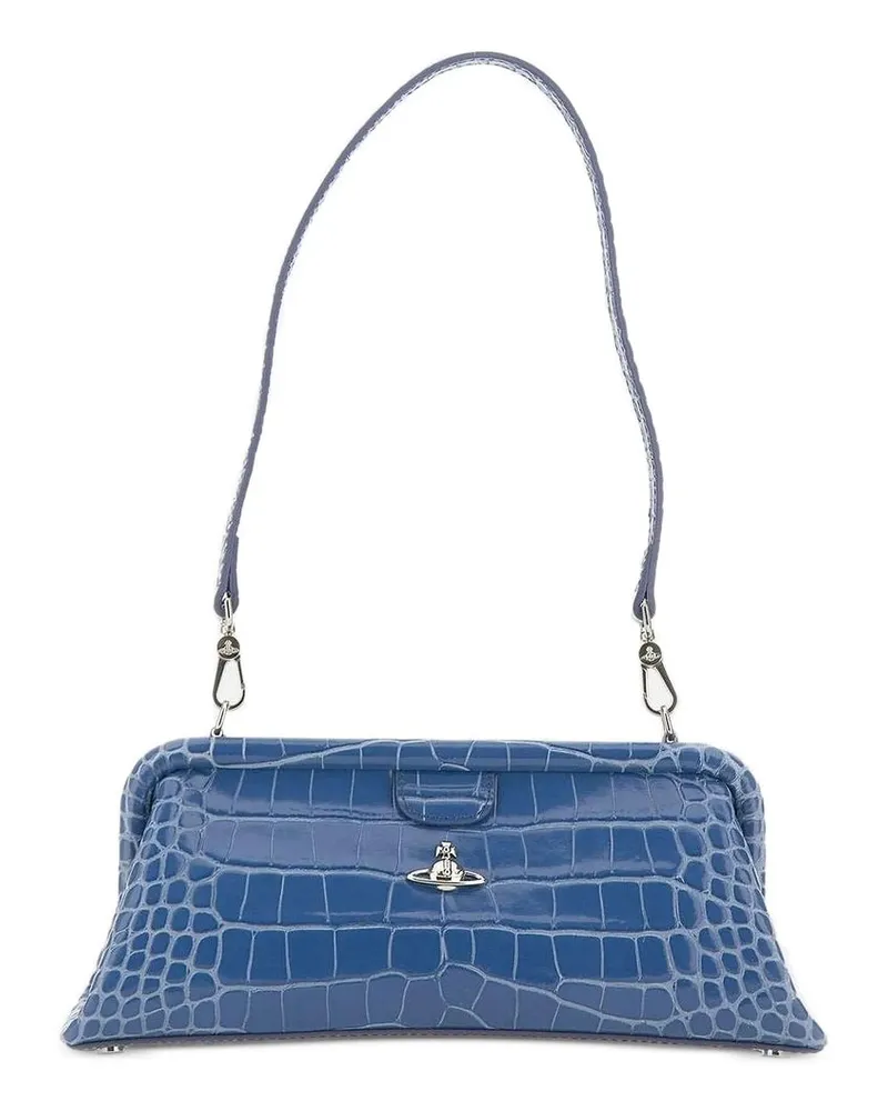Vivienne Westwood Frame Purse Blau
