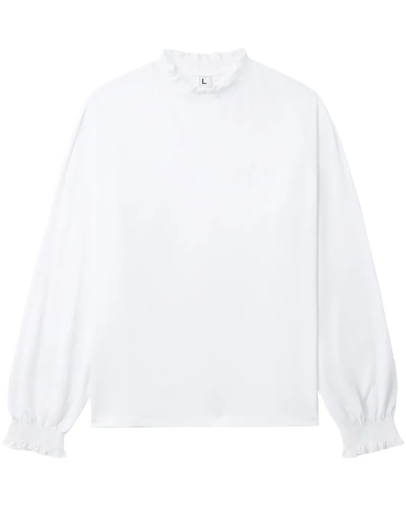 Random Identities ls T-shirt Mit BH-Logo Ran03t003 Weiß