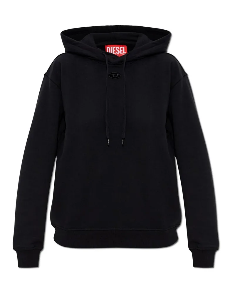 Diesel Hoodie Normy Schwarz
