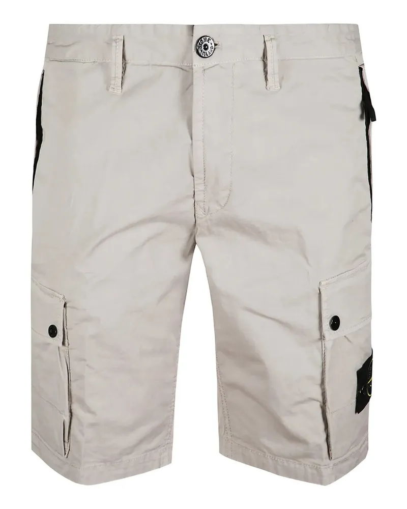 Stone Island Bermuda Slim Grau