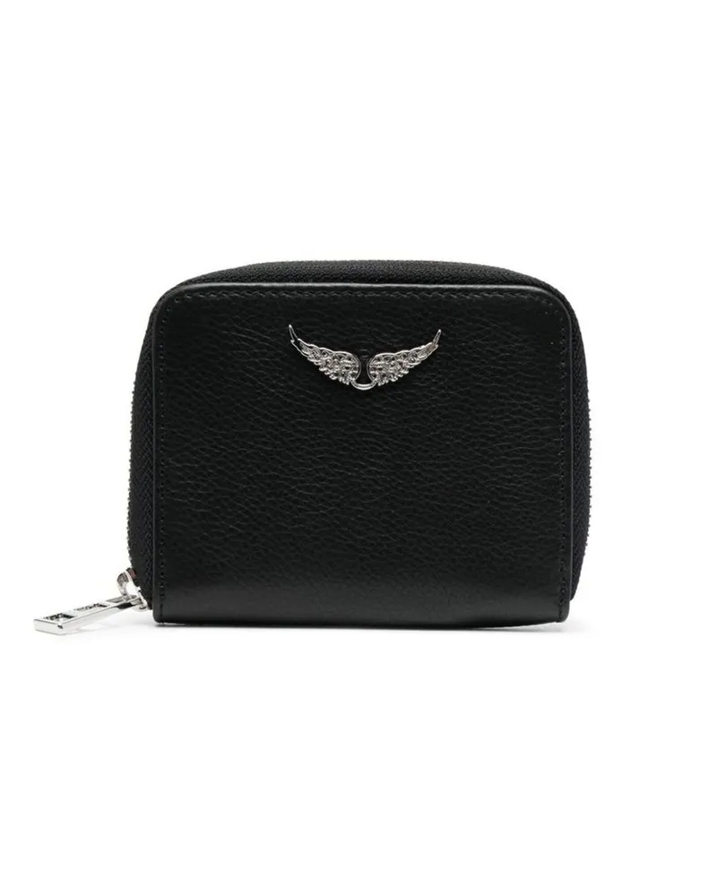 Zadig & Voltaire Mini zv Grained Leather Schwarz