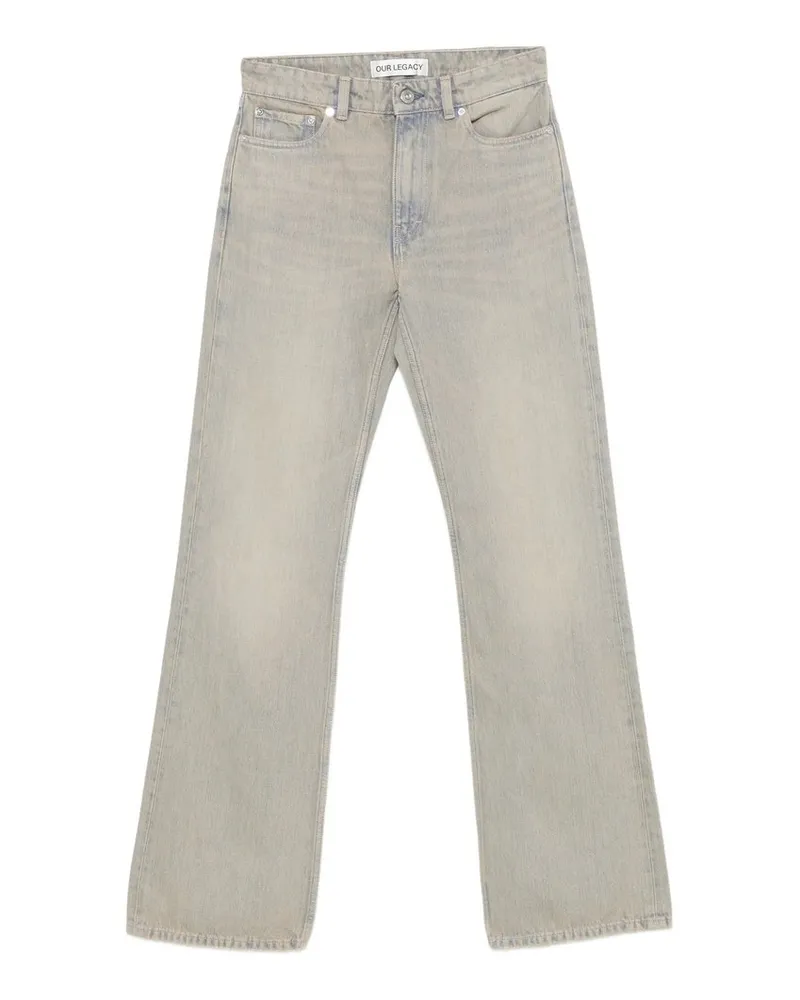 Our Legacy Boot Cut Blau
