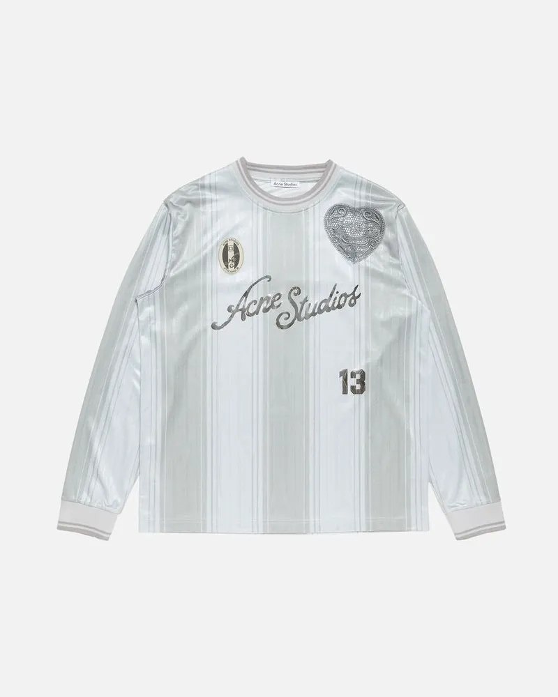 Acne Studios Fn-mn-tshi000680 - T-shirts Grau