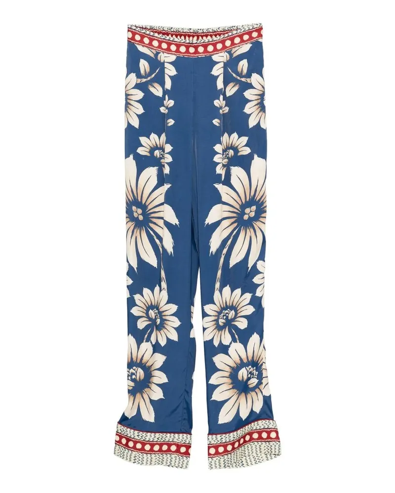 FARM Rio Luna Blue Pajama Pants Blau