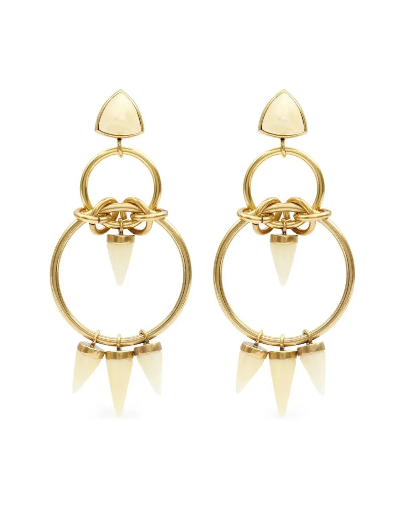 Isabel Marant Long Earrings Gold