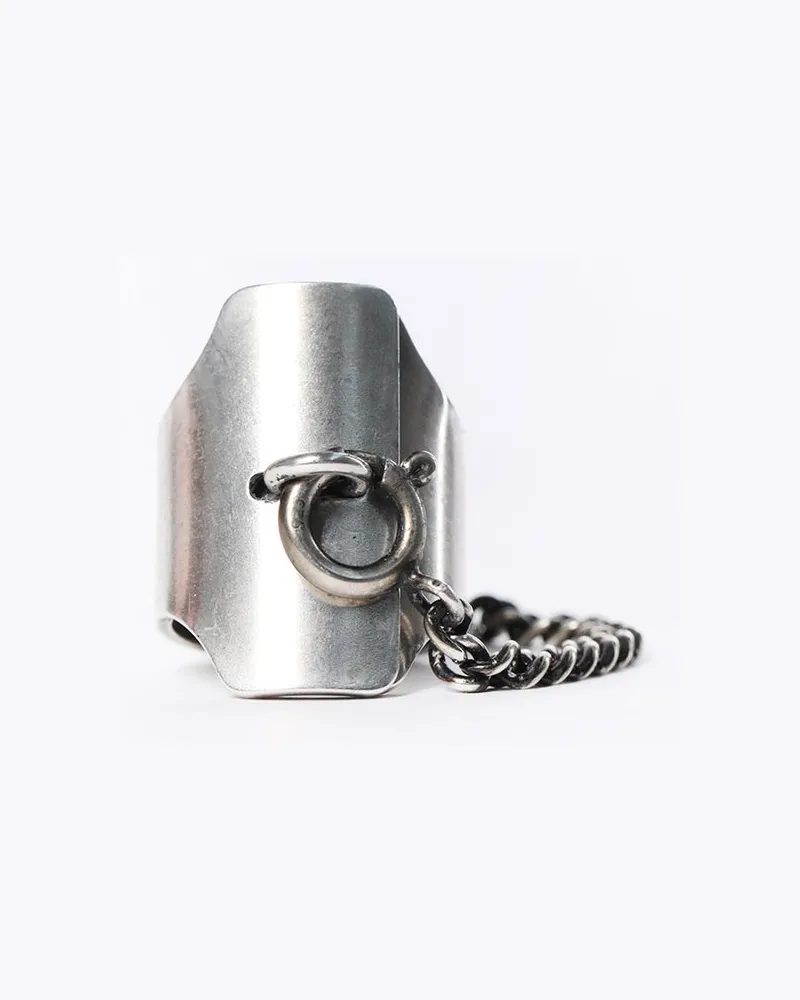 Ann Demeulemeester Martine Lockring Silber