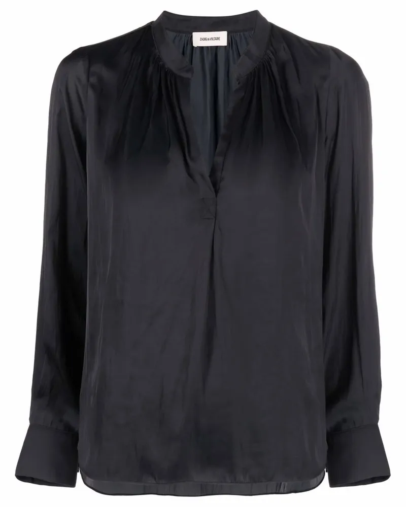 Zadig & Voltaire Tink Satin Perm Schwarz