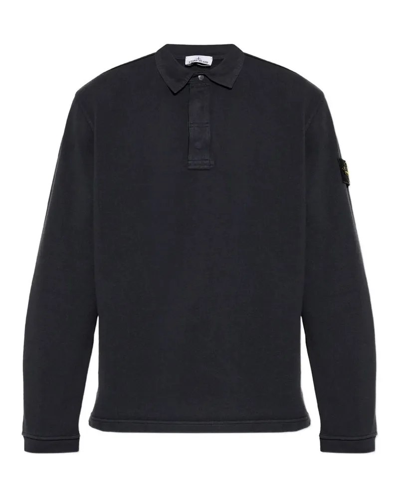 Stone Island Felpa Blau