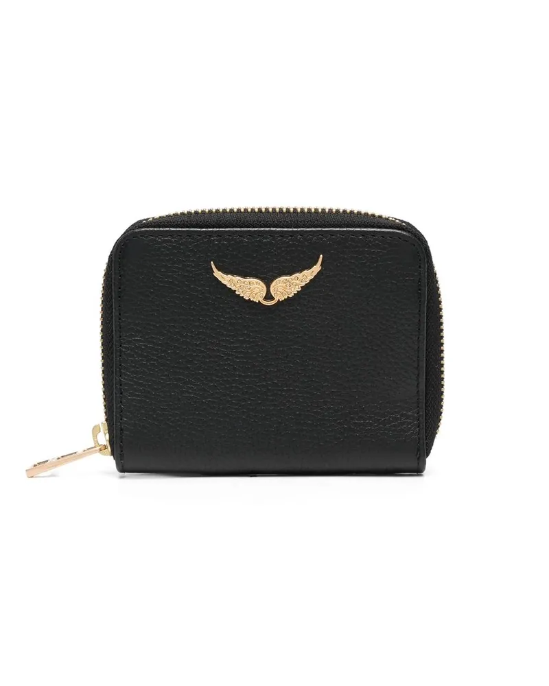 Zadig & Voltaire Mini zv Grained Leather Schwarz