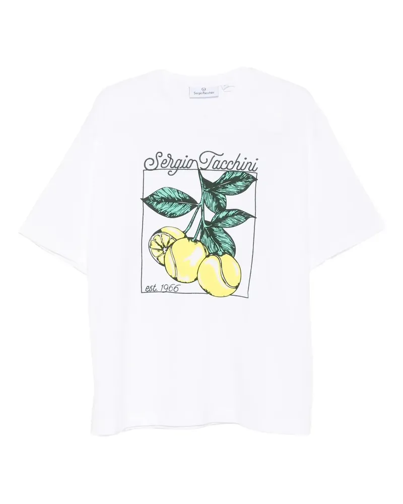 Sergio Tacchini Sorrento T-shirt Weiß