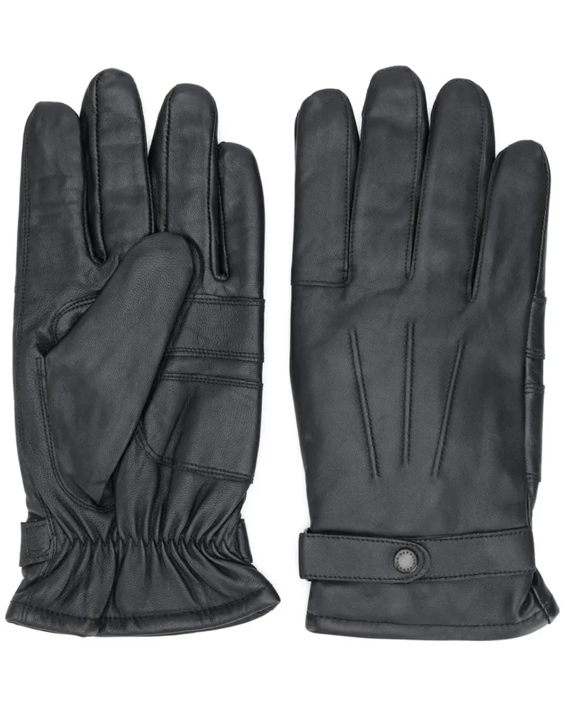 Barbour Burnished Leather Thinsulate Schwarz
