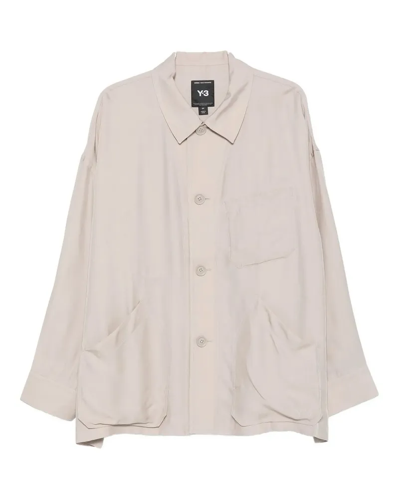 Y-3 Chore Jkt/shrt Beige