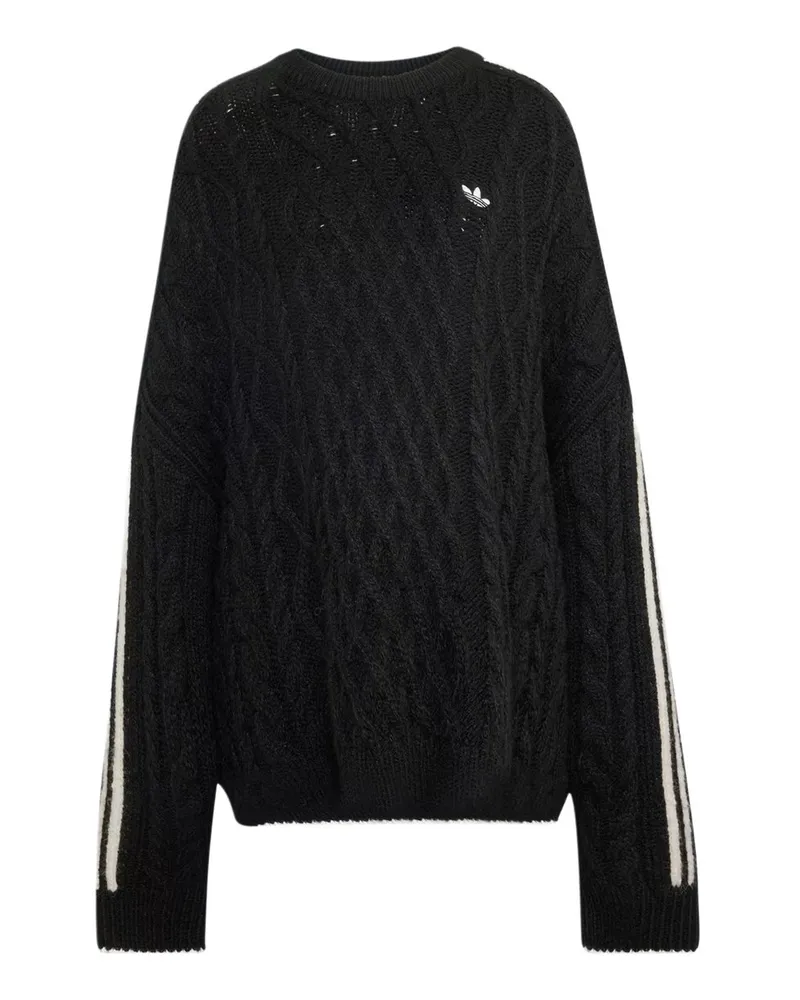 adidas Cableknit Nero Schwarz