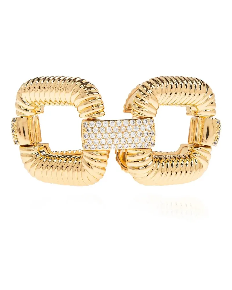 Self-Portrait Gold Knocker Bracelet Gold