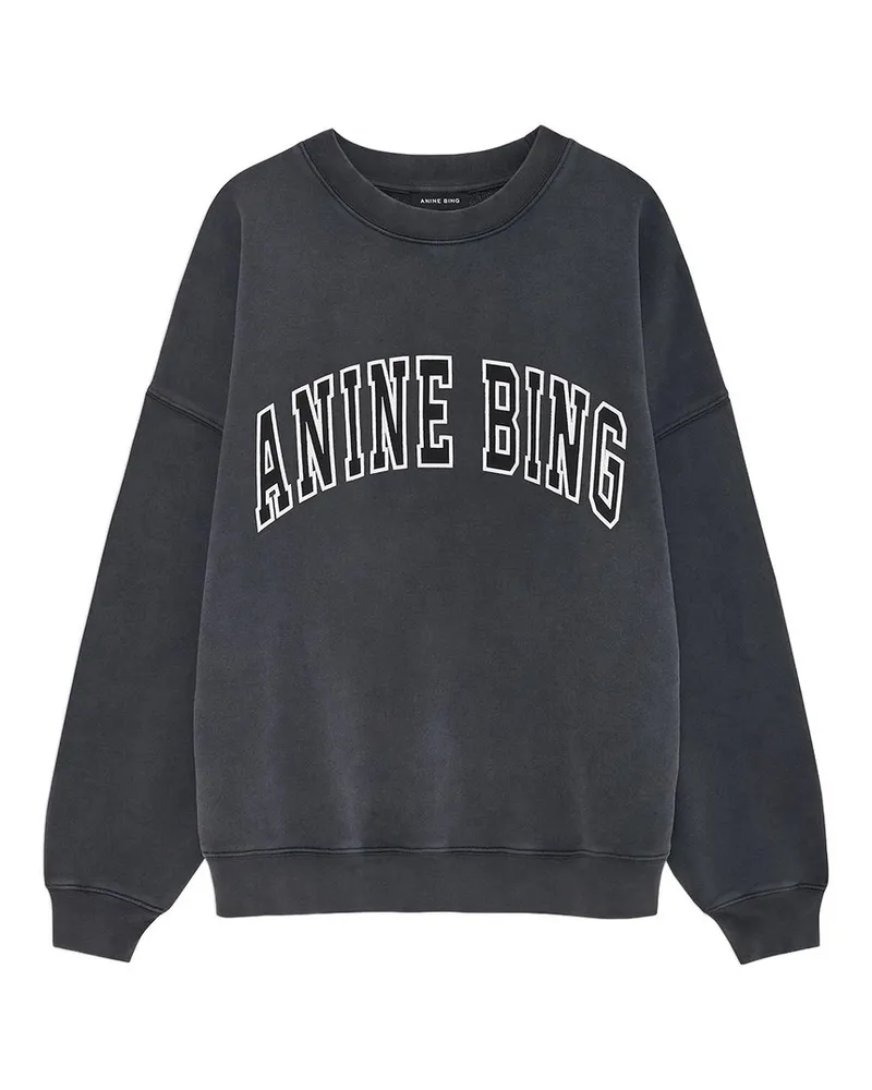 Anine Bing Miles Sweatshirt New Schwarz