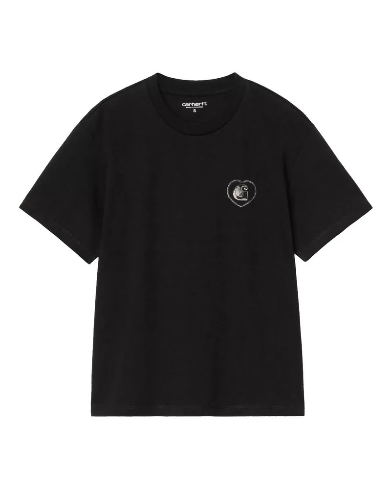 Carhartt WIP Hearts T-shirt Schwarz