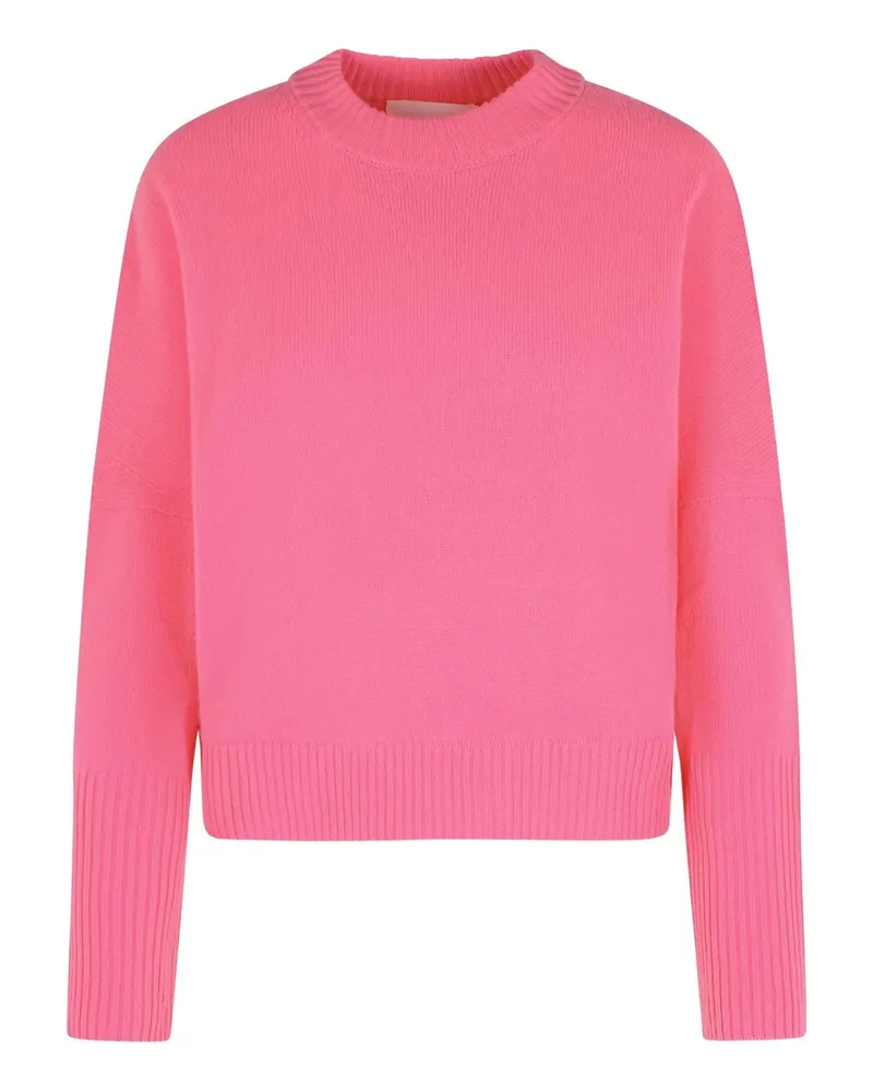 Closed Crew Neck Rose