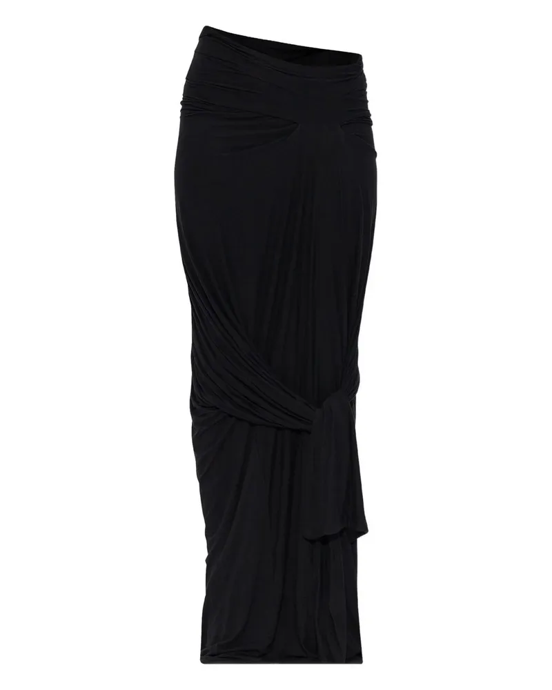 Entire Studios Lumiere Scarf Skirt Soot Schwarz