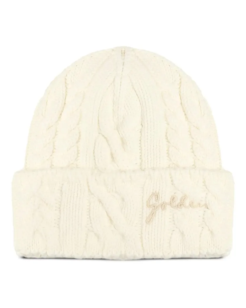 Golden Goose Journey Beanie Weiß