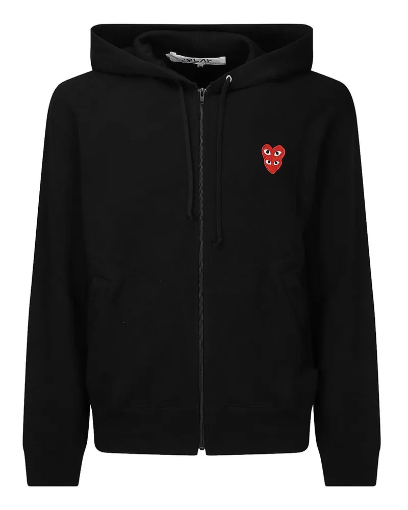 Comme des Garçons Hoodie Schwarz
