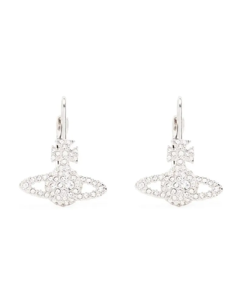 Vivienne Westwood Grace Bas Relief Earrings Silber