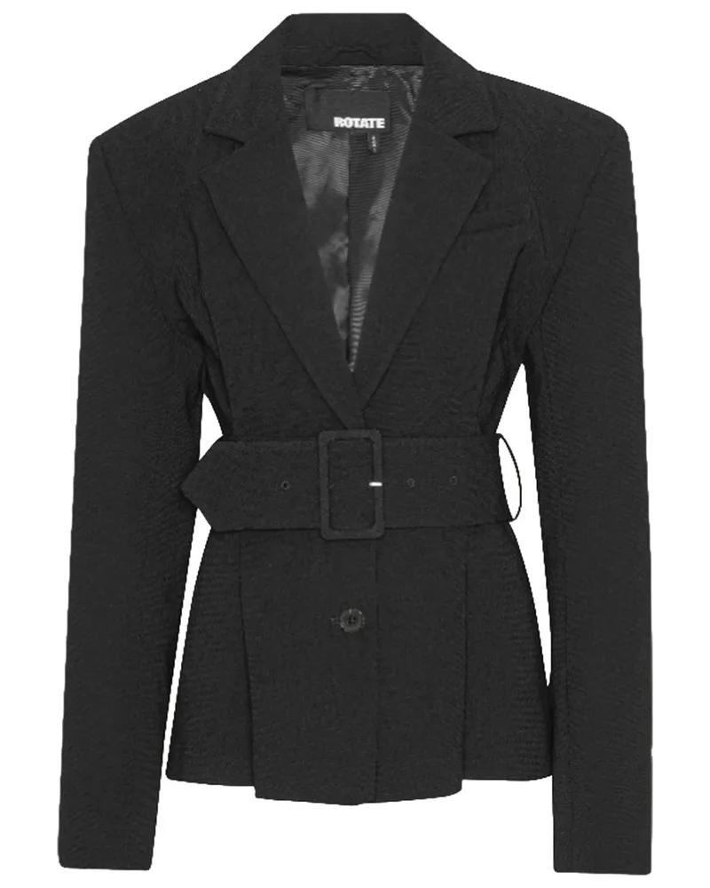 ROTATE Birger Christensen Suiting Belted Blazer 114825100 Schwarz