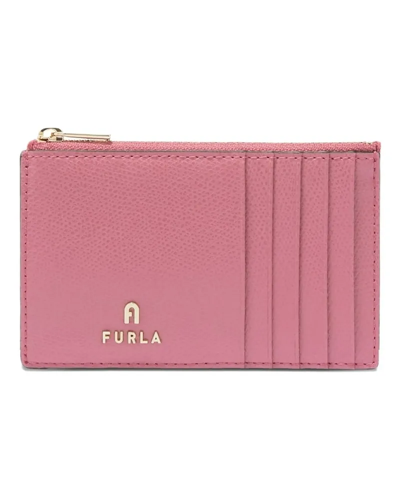 Furla Camelia m Zipped Card Case Rose