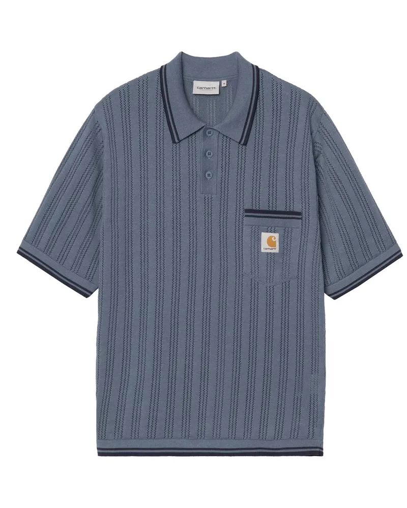 Carhartt WIP Ramsey Polo Blau