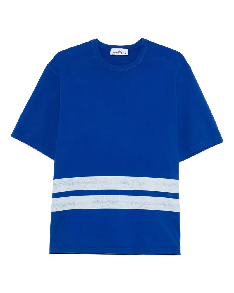 Stone Island T-shirt Blau