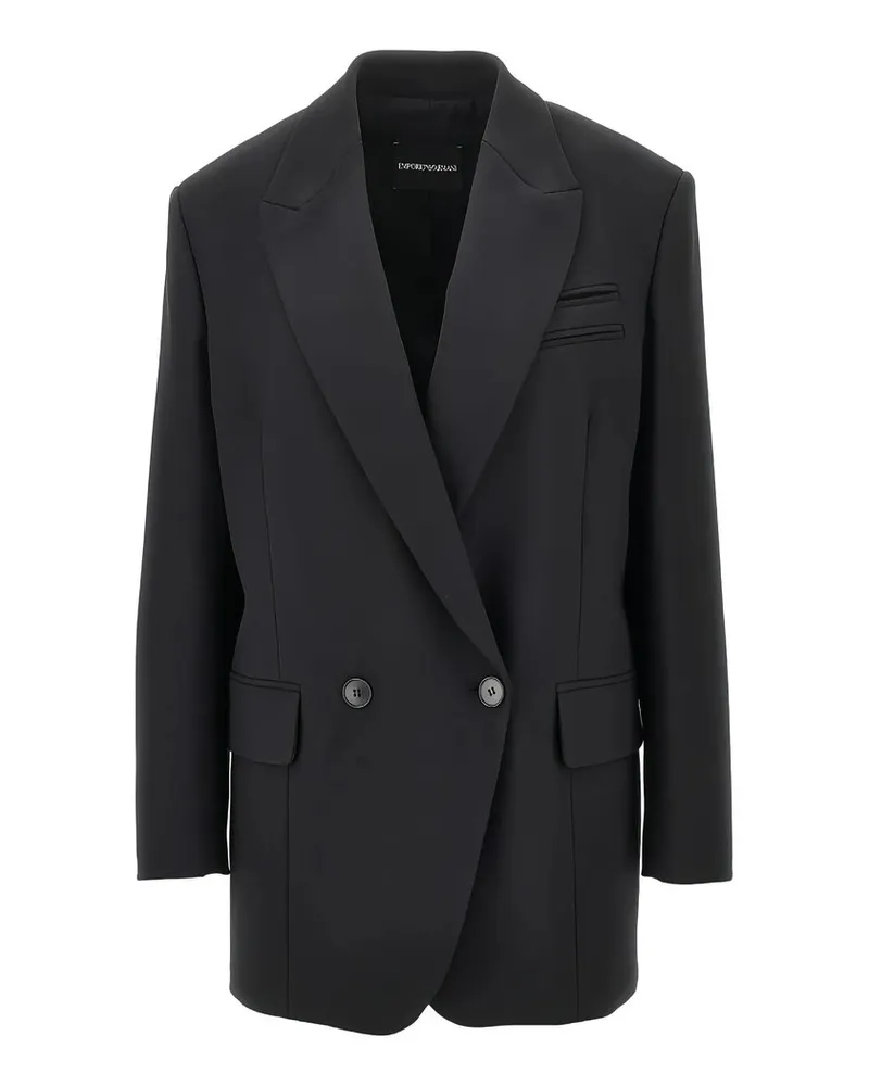 Emporio Armani Blazer Schwarz