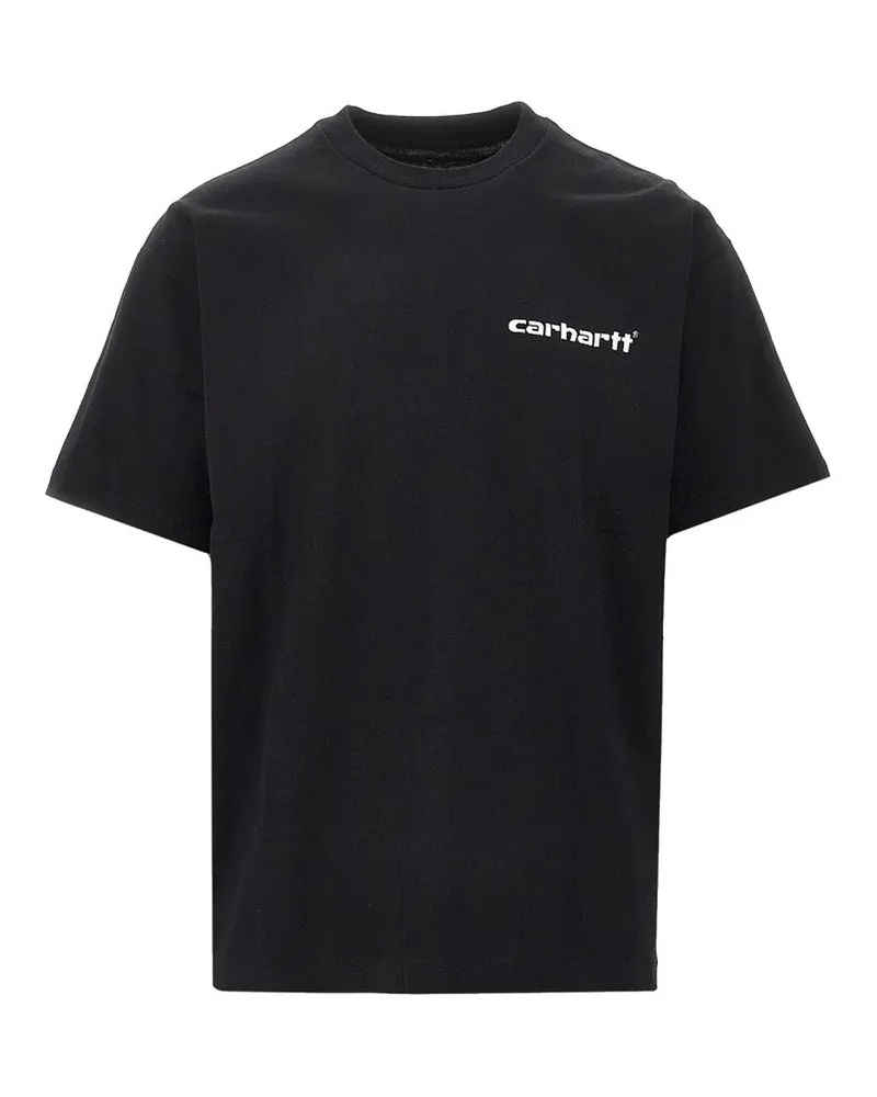 Carhartt WIP Archive Script T-shirt Schwarz
