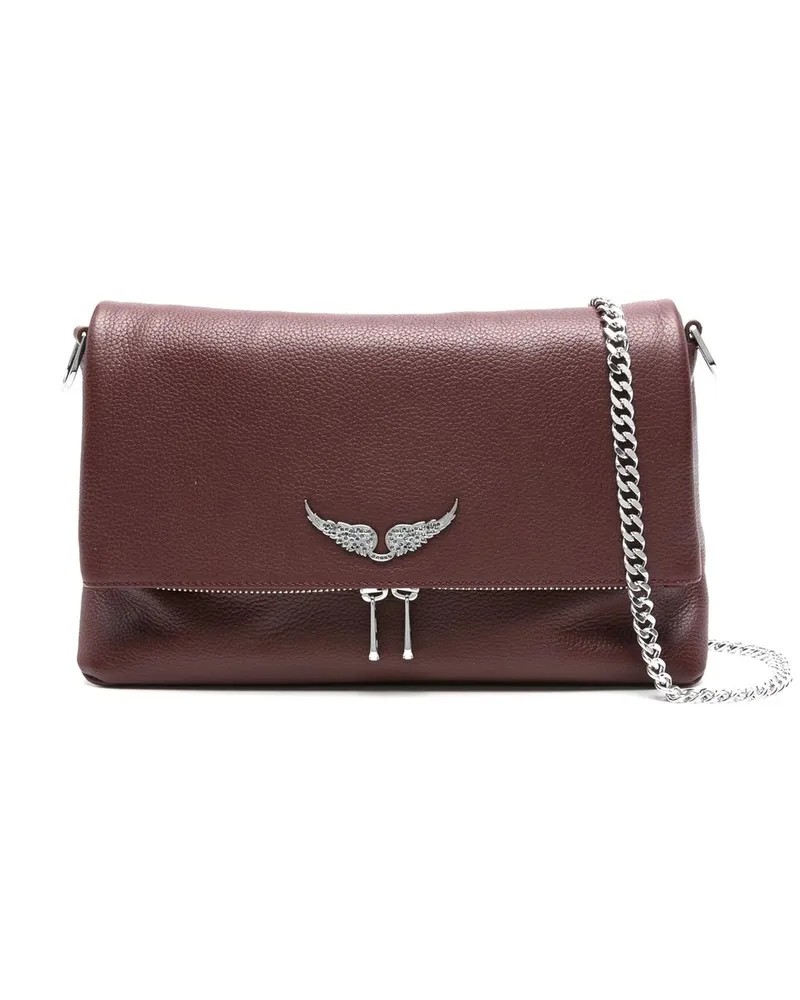Zadig & Voltaire Rocky ii Grained Leather Braun