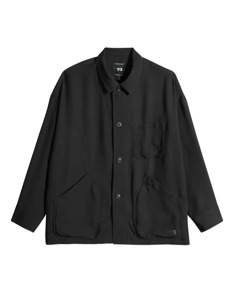 Y-3 Chore Jkt/shrt Schwarz