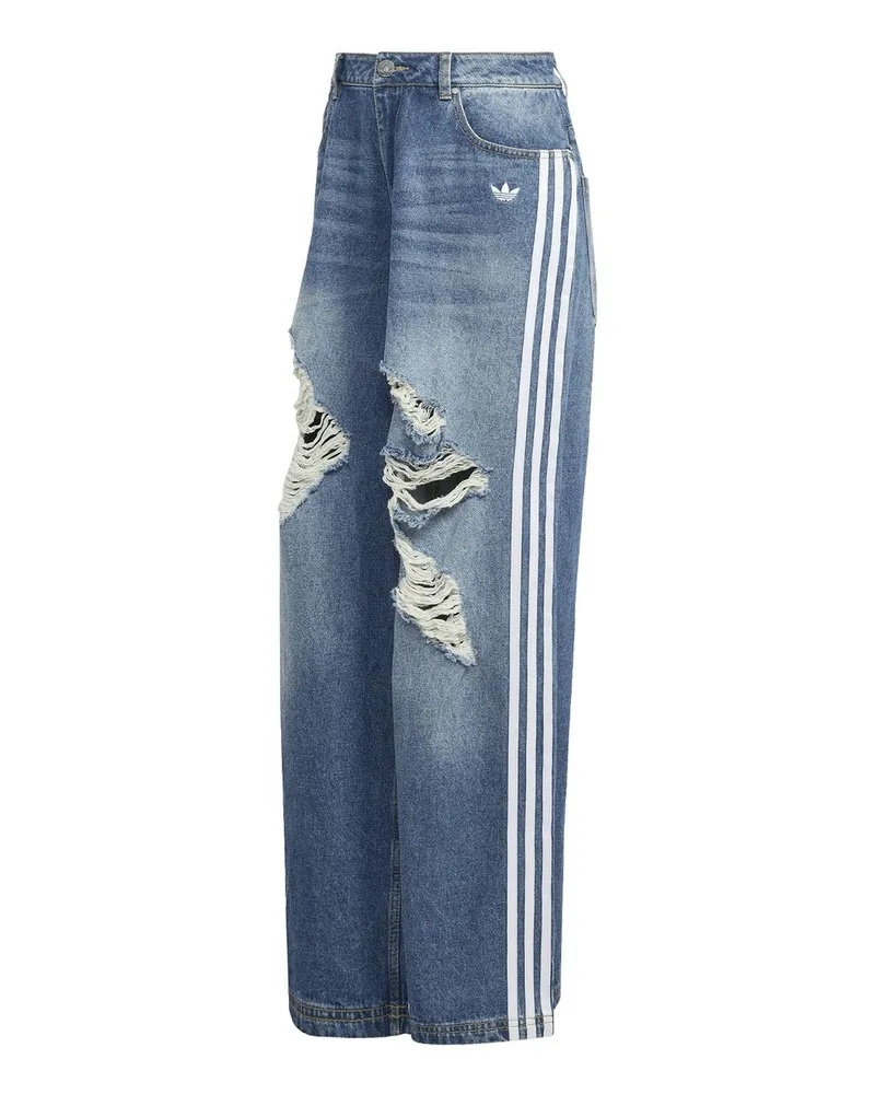 adidas Denim Pants Blau