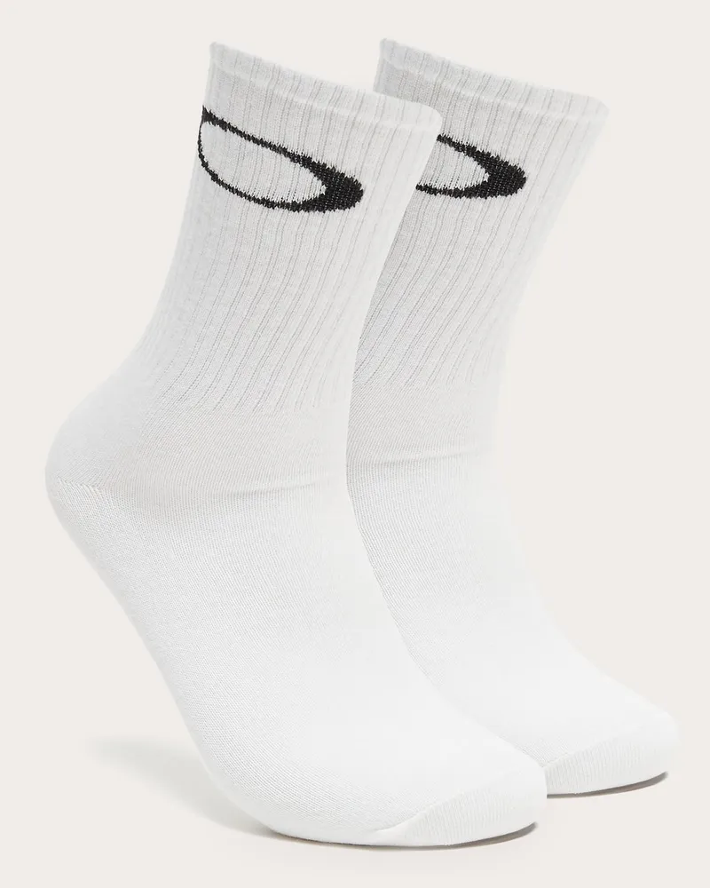 Oakley Ellipse Crew Sock Weiß