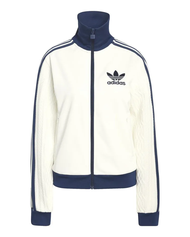 adidas Knit Classic Tracktop Weiß