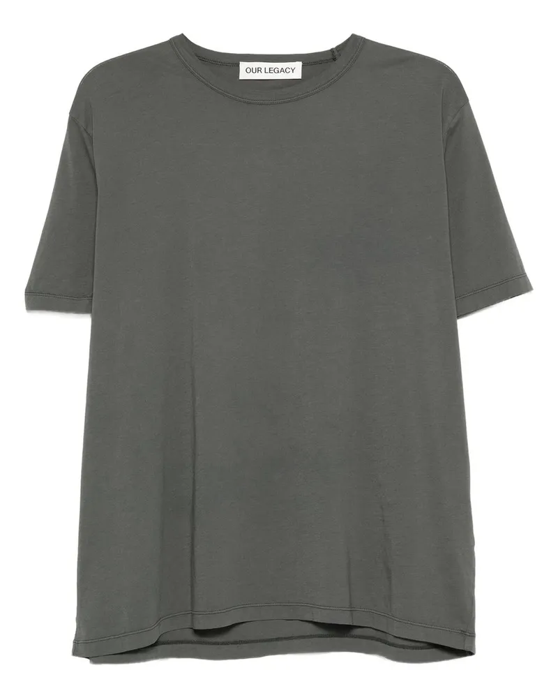 Our Legacy New Box T-shirt Grau