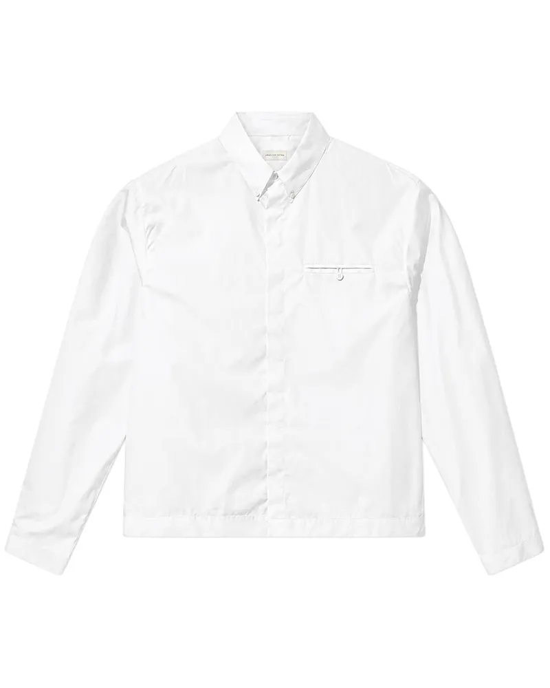 Dries van Noten Cardenne 4314 M.w.shirt 020715.4314 Weiß